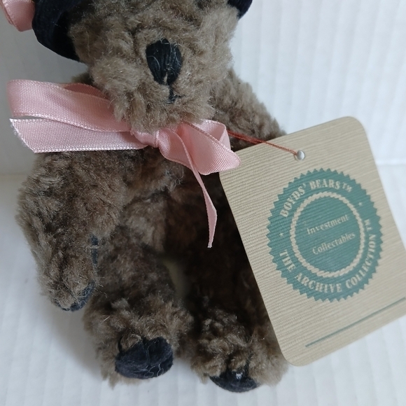 Boyds Archive Collection 1990-93 Simone w/Bearware Hat Original Tags Plush Toy - Picture 11 of 12